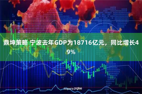 鼎坤策略 宁波去年GDP为18716亿元，同比增长49%