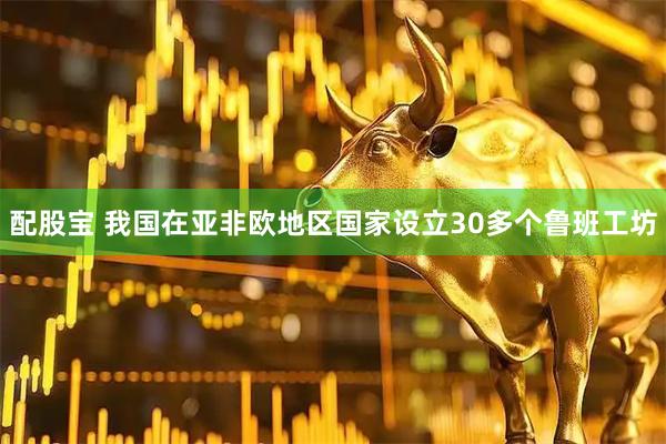 配股宝 我国在亚非欧地区国家设立30多个鲁班工坊